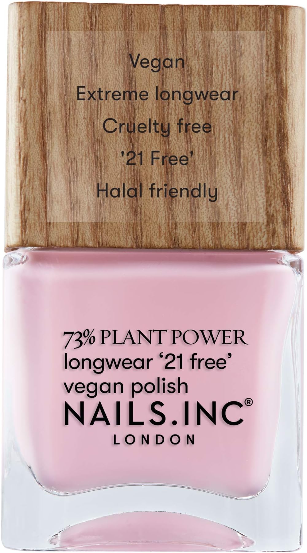 Nails.INC Plant Power Nail Polish 14ml 73% Plant Based Vegan Cruelty Free