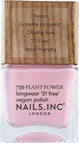Nails.INC Plant Power Nail Polish 14ml 73% Plant Based Vegan Cruelty Free