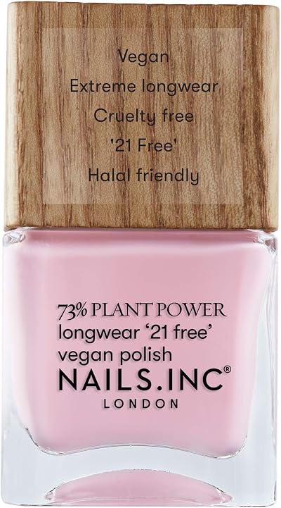 Nails.INC Plant Power Nail Polish 14ml 73% Plant Based Vegan Cruelty Free