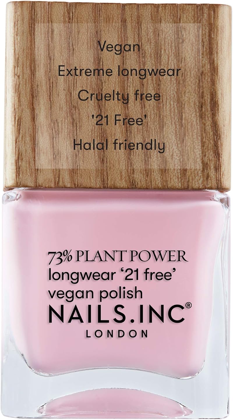 Nails.INC Plant Power Nail Polish 14ml 73% Plant Based Vegan Cruelty Free
