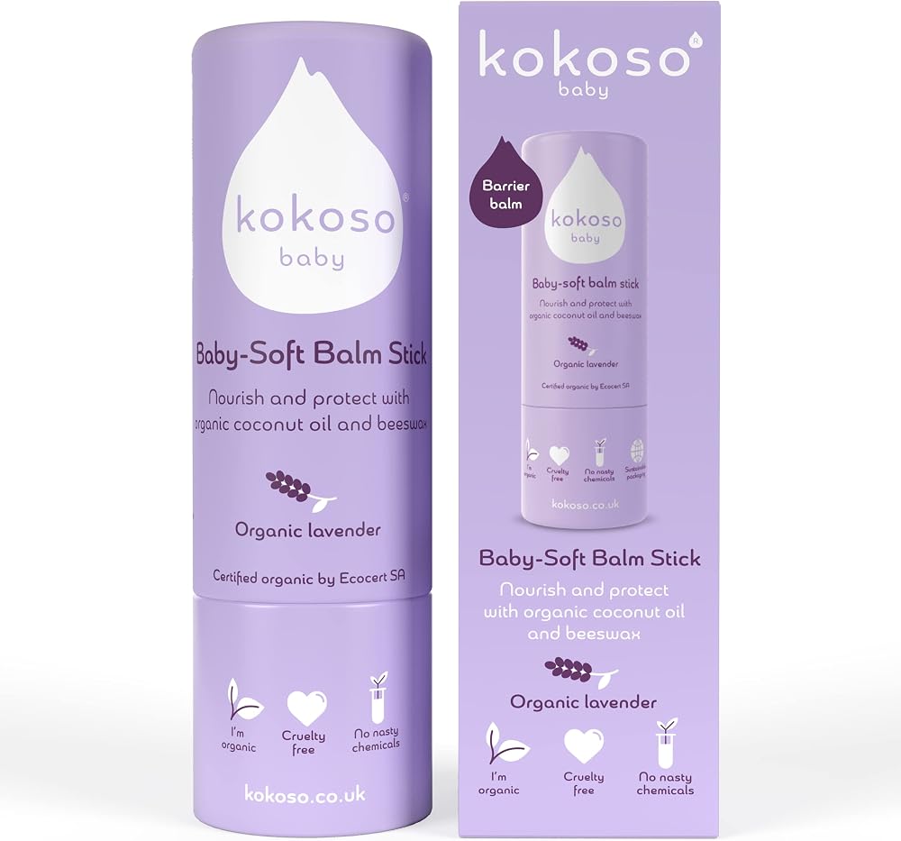 Kokoso Baby Soft Balm Stick Organic Lavender 13g Multipurpose