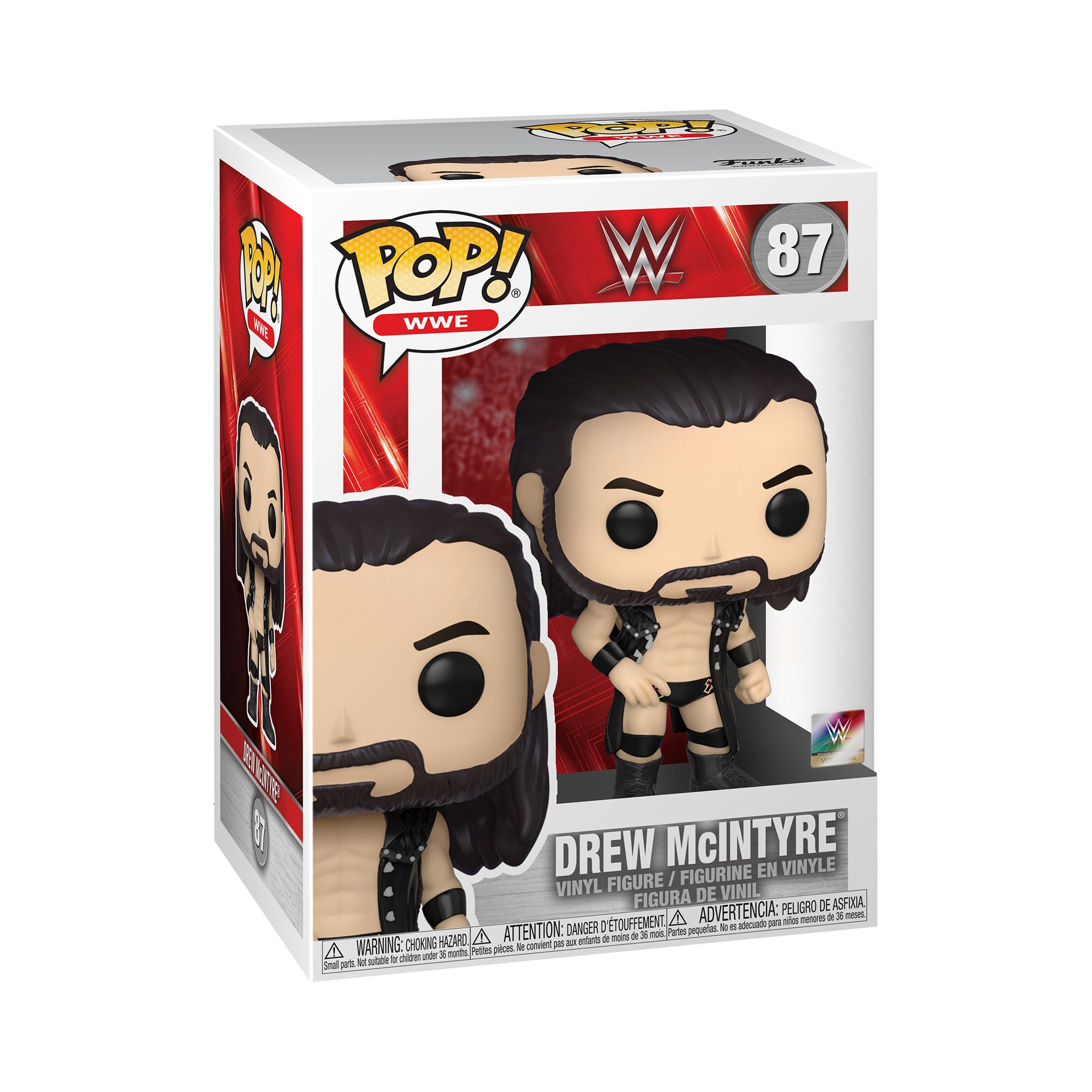 Funko POP! WWE: Drew McIntyre - Collectable Vinyl Figure - Gift Idea - Official Merchandise - Toys for Kids & Adults - Sports Fans - Model Figure for Collectors and Display