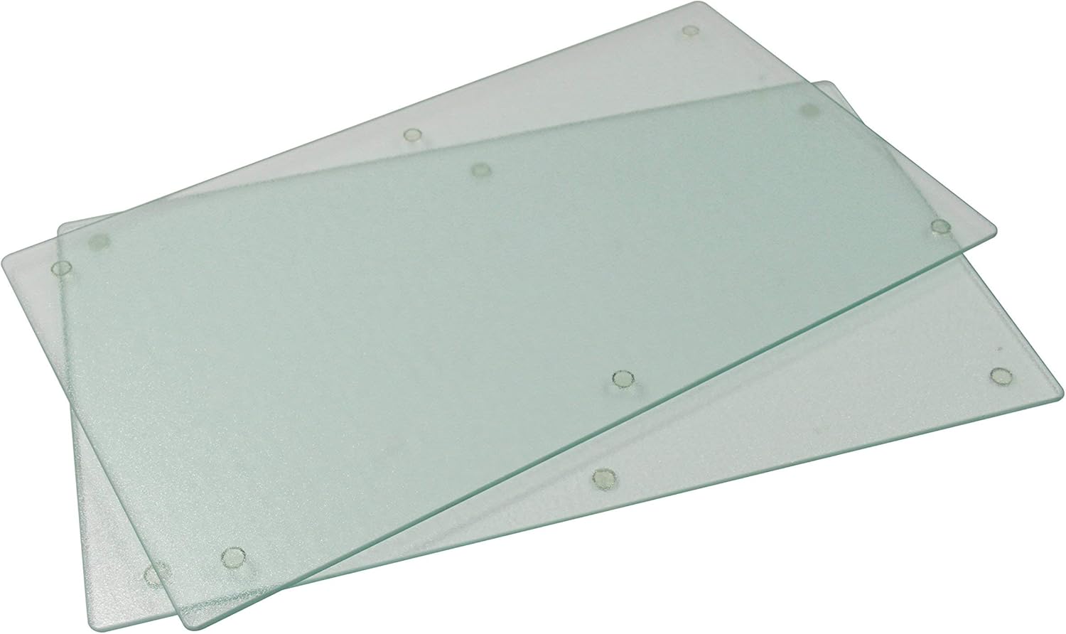 Jocca Set of 2 HOB Covers/ 2 Pieces/Glass Table top, Chopping Board 2