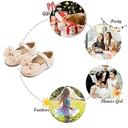 Felix & Flora Girls Toddler Little Ballet Shoes
