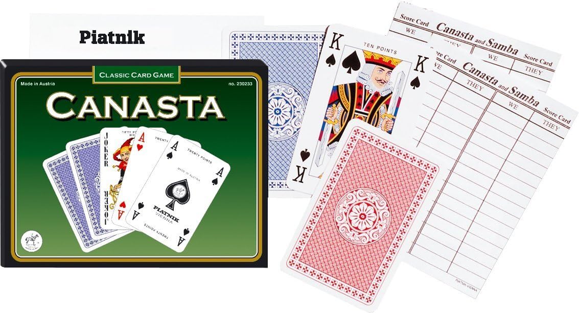 Canasta Jeux De Cartes Piatnik Amazon Fr Jeux Et Jouets