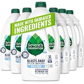 Seventh Generation Dishwasher Detergent Gel, Free &amp; Clear, 42 oz, Pack of 6 | Blast away stuck-on food, made with biobased ingredients. Cuts grease for streak-free, sparkling clean dishes.