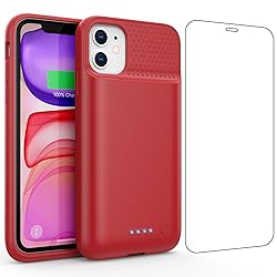 QTshine Battery Case for iPhone 11/XR, 2024