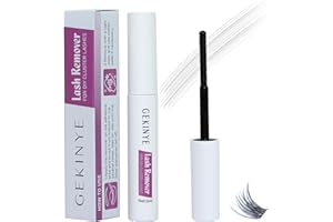Gekinye Lash Glue Remover 5ML: Lash Remover for Cluster Lashes False Lashes DIY at Home Eyelash Glue Remover