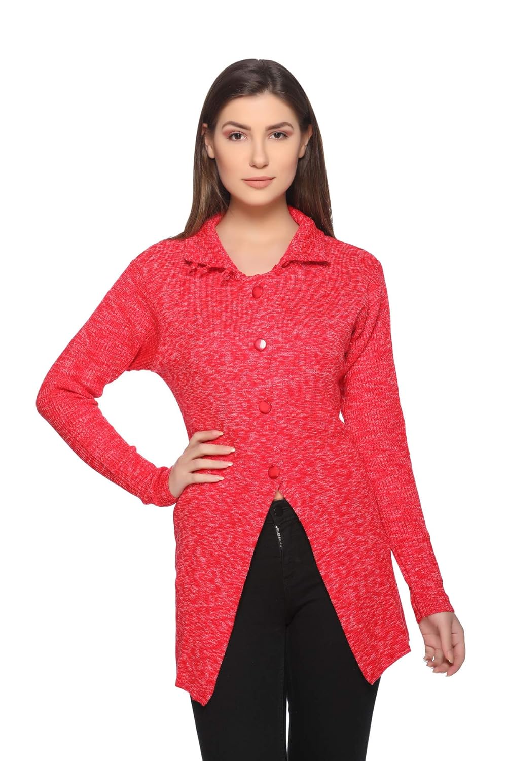 modeve women's long sweater for winter