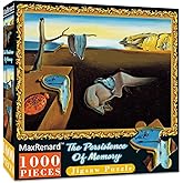 MaxRenard Game 1000 Pieces Jigsaw Puzzle Fine Art Collection Toy Salvador Dali The Persistence of Memory