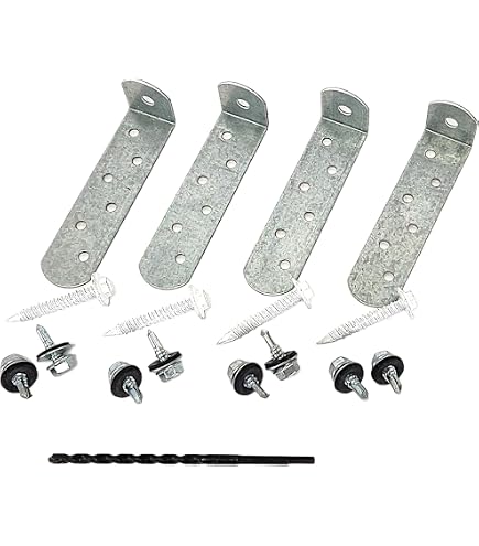 thumbnail image 2 of Prime-Line RG 18610 Hurricane Condenser Brackets, 4-1/4 2 of 10