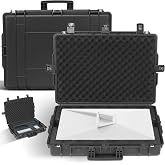 Regetek Starlink Standard 4X Case, Starlink Standard 4/4X/V3/V4 Gen 4 Case, Waterproof Hard Organizer for for Gen 3/4/4X, Travel Carrying Box with Custom Foam, Shockproof, Lockable, Airline Approved