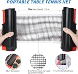 Flintronic Retractable Ping Pong Net 170 cm Portable Table Tennis Net view 4