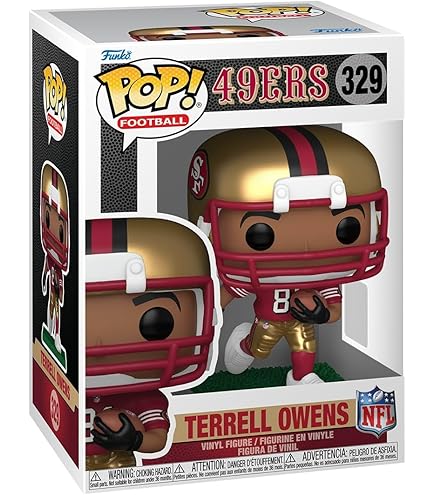 Amazon.com: Funko POP! NFL Legends: 49ers - Jerry Rice 10