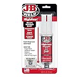 J-B Weld High Heat Epoxy Syringe, Dark Grey