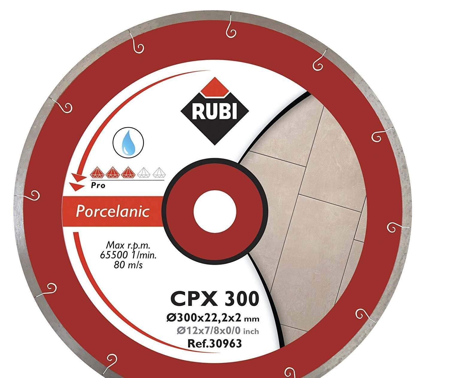 Rubi Diamond Cutting Disc for Tiles, 30963