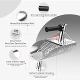 DR.ÖTEK Stainless Steel Sand Scoop Shovel for Metal Detecting Beach Treasure view 2