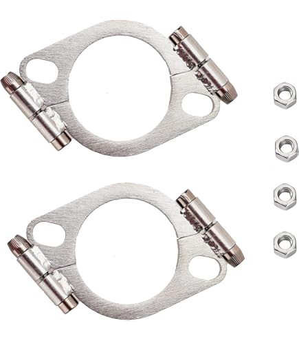 thumbnail image 2 of 54mm Exhaust Pipe Repair Flange Set – 2.12 Inch Kit With Bolts – Stainless Steel 304 2 of 4