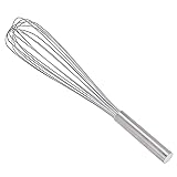 AmazonCommercial Stainless Steel Whisk, 18 Inch