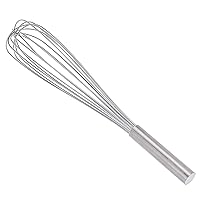 AmazonCommercial Stainless Steel Whisk, 18 Inch