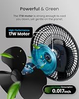 Pro Breeze 6 Inch Clip On Fan 2 Speeds Mains Powered 360° Rotation view 5
