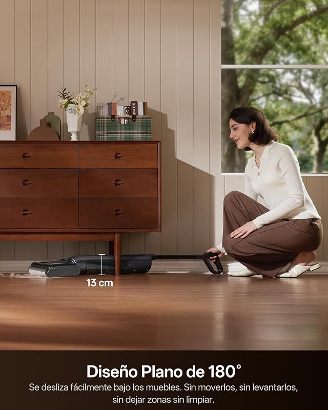 Fregona Eléctrica Aspirador Lava y Friega 3 en 1