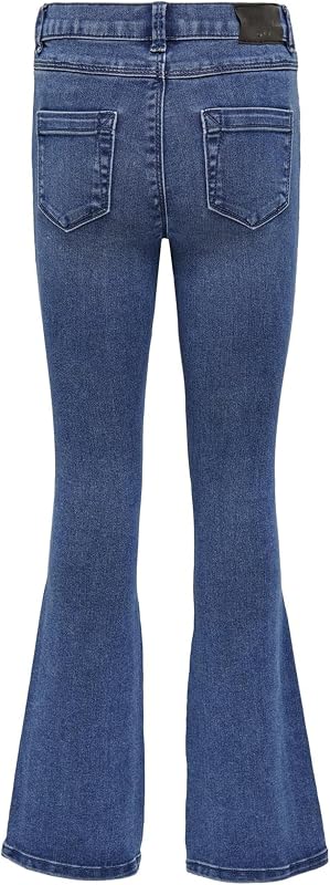 Konroyal Life Reg Flared Pim504 Noos, Jeans Bambine e Ragazze, Medium Blue Denim, 128