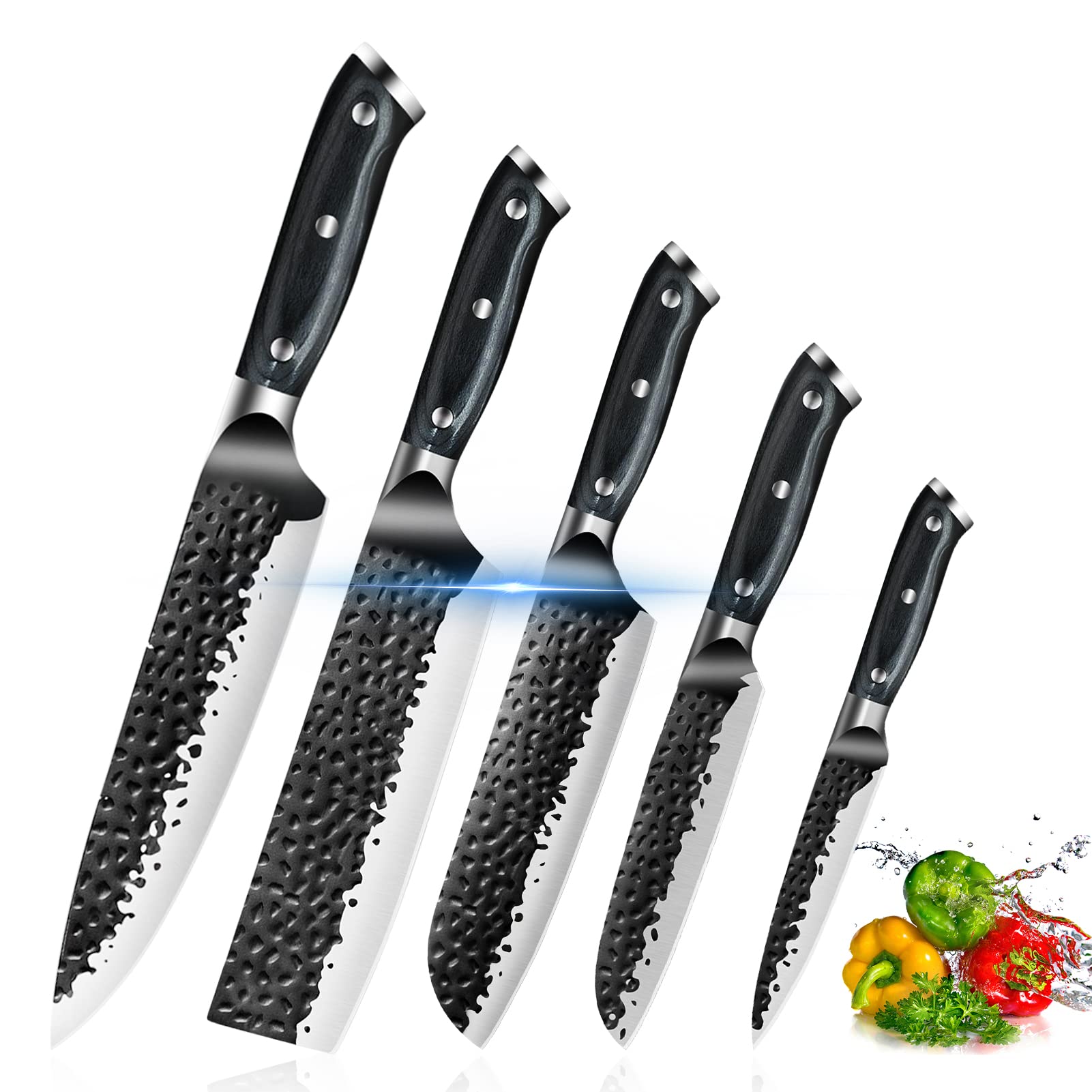 ZENG-Juego-de-5-Cuchillos-de-Cocina-Santoku-Cuchillos-de-Cocina-Japoneses-Cuchillos-de-Damasco-Cuchillo-de-Verduras