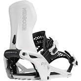 Nidecker LT Supermatic Men's Snowboard Bindings | Rear-Entry, Quick-Entry, Step-In, Flex 8/10, Nylon Highback, Nylon Baseplate, Auto Lock Buckles, Advanced