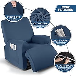 TAOCOCO Recliner Chair Covers Stretch Polyester