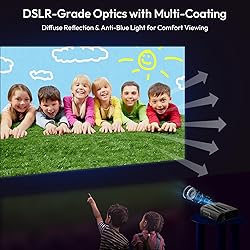4K Smart Projectors Auto Focus, 1200ANSI UHD
