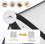 Orzbow Mosquito Net for Pram Universal Pram Net Cover with Zippers Black view 2