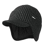 Wmcaps Winter Beanie with Brim and Ear
