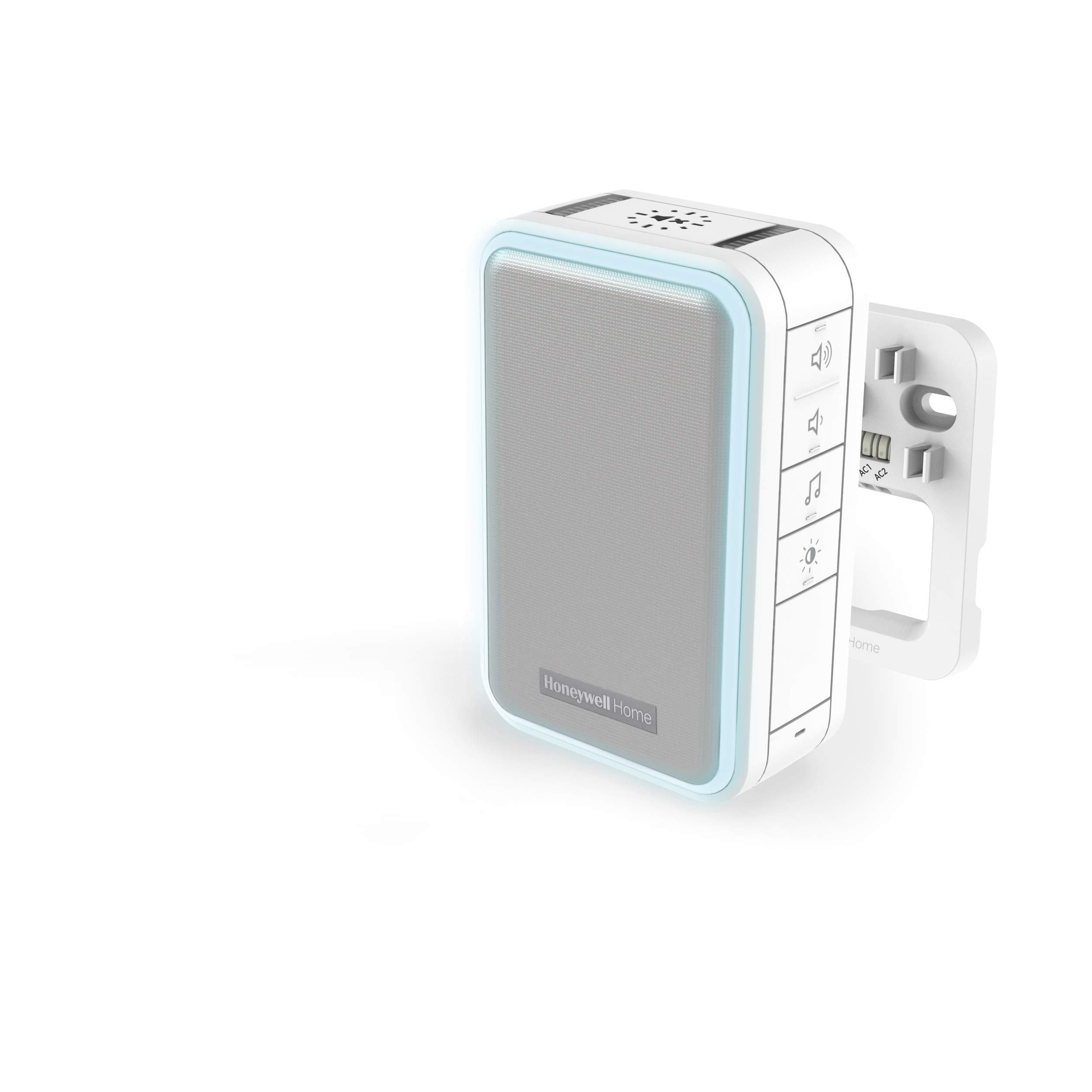 Honeywell Home DW315S Series 3 Wired LED Door Chime with Mute and LED Light (White)