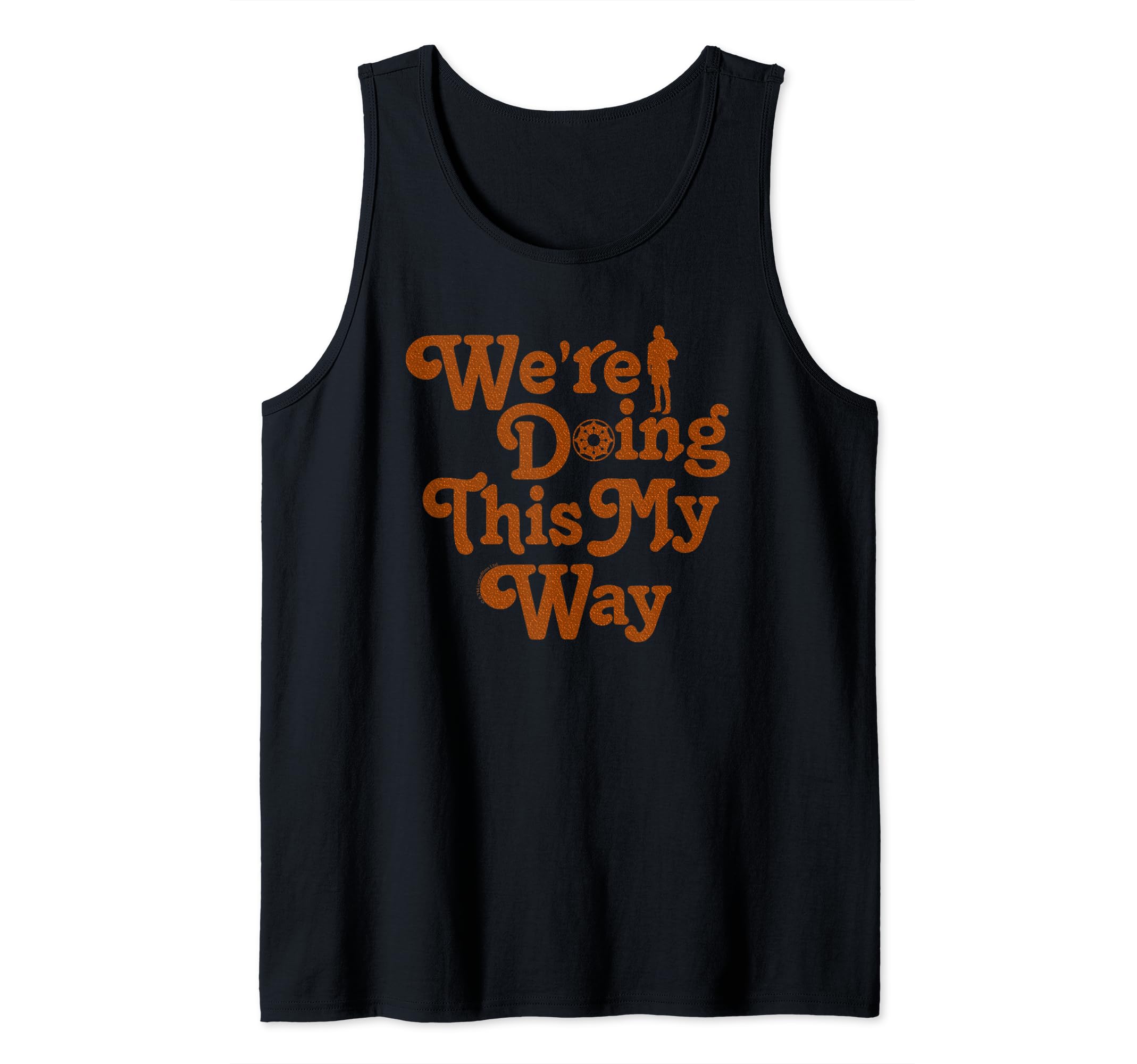 Star Wars Han Solo Movie My Way Silhouette C1 Tank Top