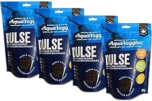 Aqua Veggies Organic Atlantic Dulse Whole Leaf, Hand-Harvested, Sun-Dried Bay of Fundy, Excellent Source of Vitamins B6, B12,