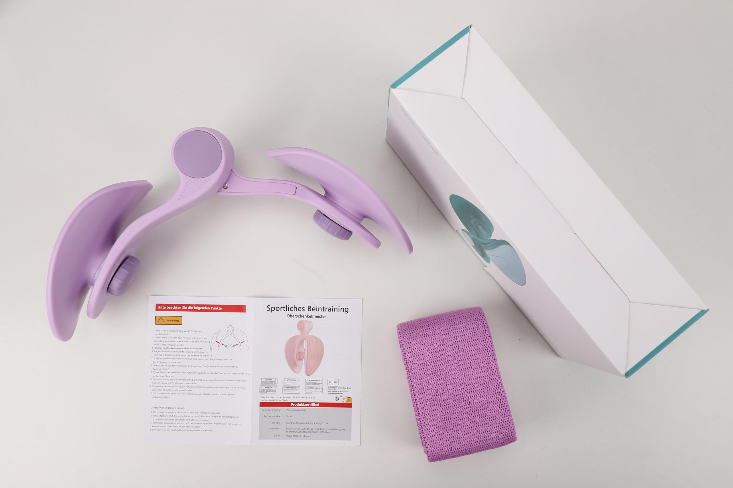 Thigh Trainer Kegel Exerciser, Pelvic Floor Trainer, Kegel Trainer for Postpartum Rehabilitation, Trimmer Inner Thigh, Thigh Toner Workout