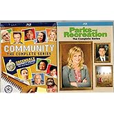Parks and Recreation: The Complete Series [Blu-ray] + Community: The Complete Series [Blu-ray] TV Bundle