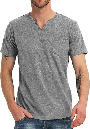 mens slim fit pocket tee