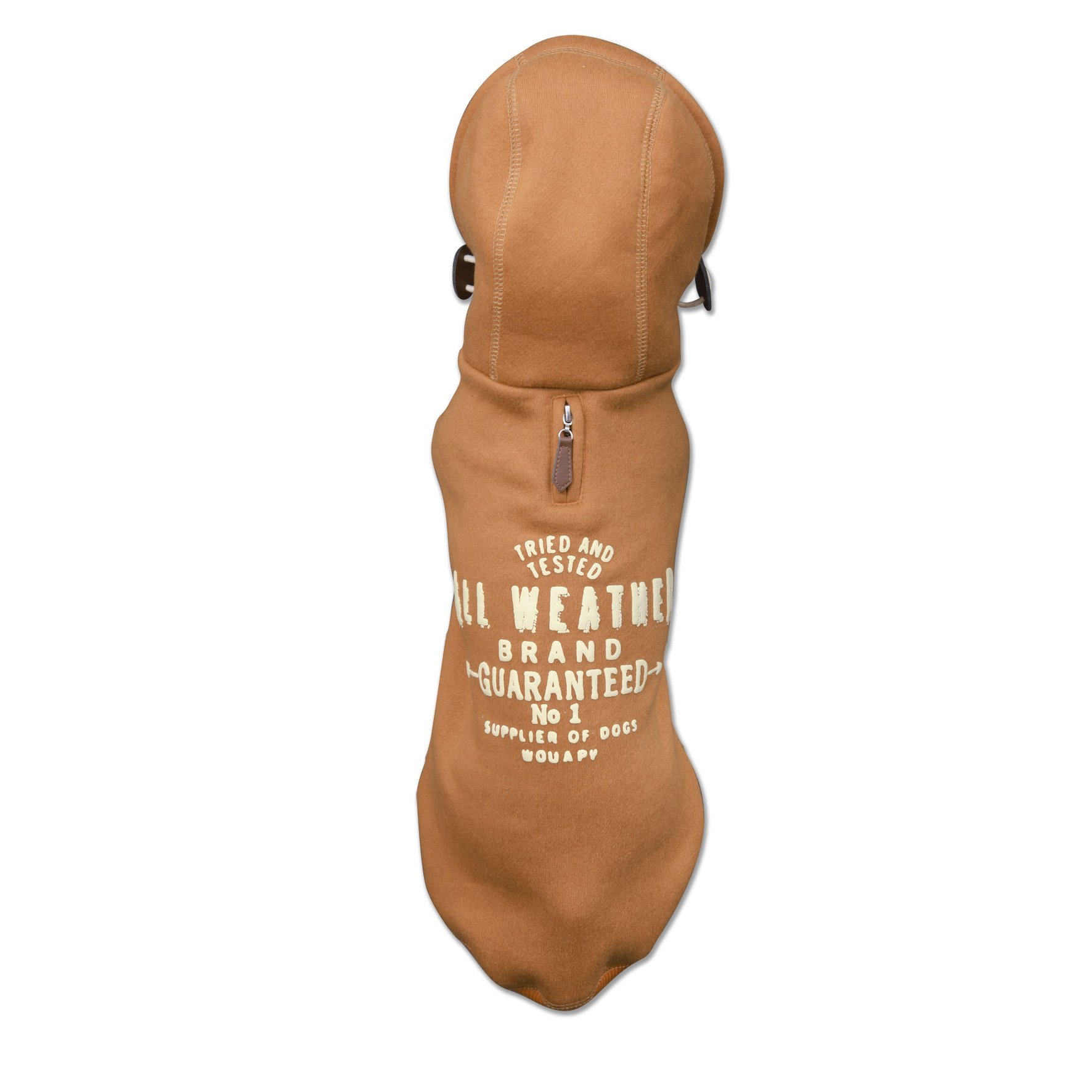 Wouapy Terra Cotta Hoodie for Dog, Size 40