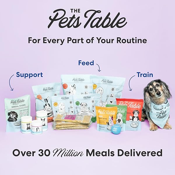 THE PETS TABLE LAMB LIMITED INGREDIENT DIET AIR-DRIED HEALTHY DOG TREATS, 8-OUNCE BAG
