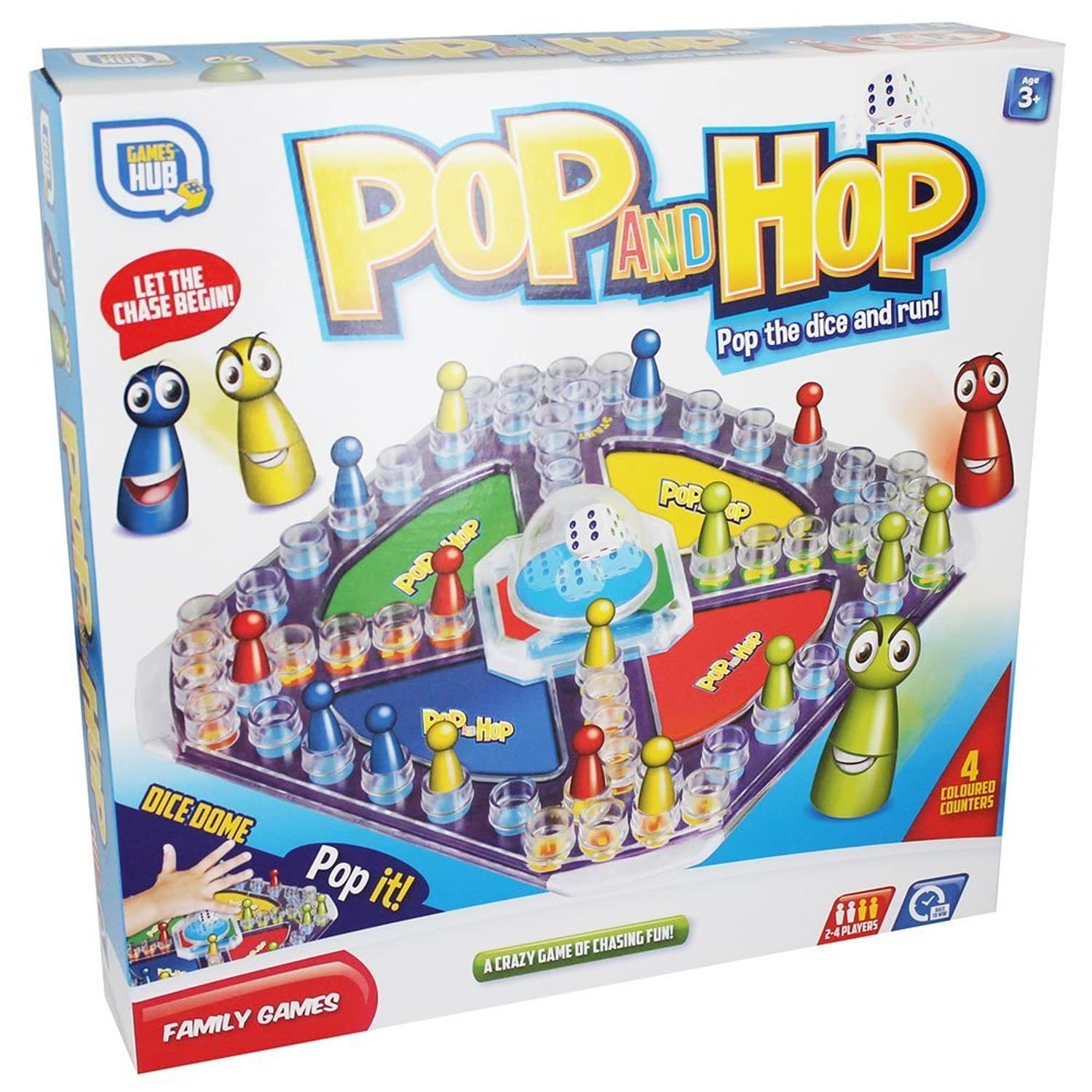TheWorks Games Hub Pop and Hop Game
