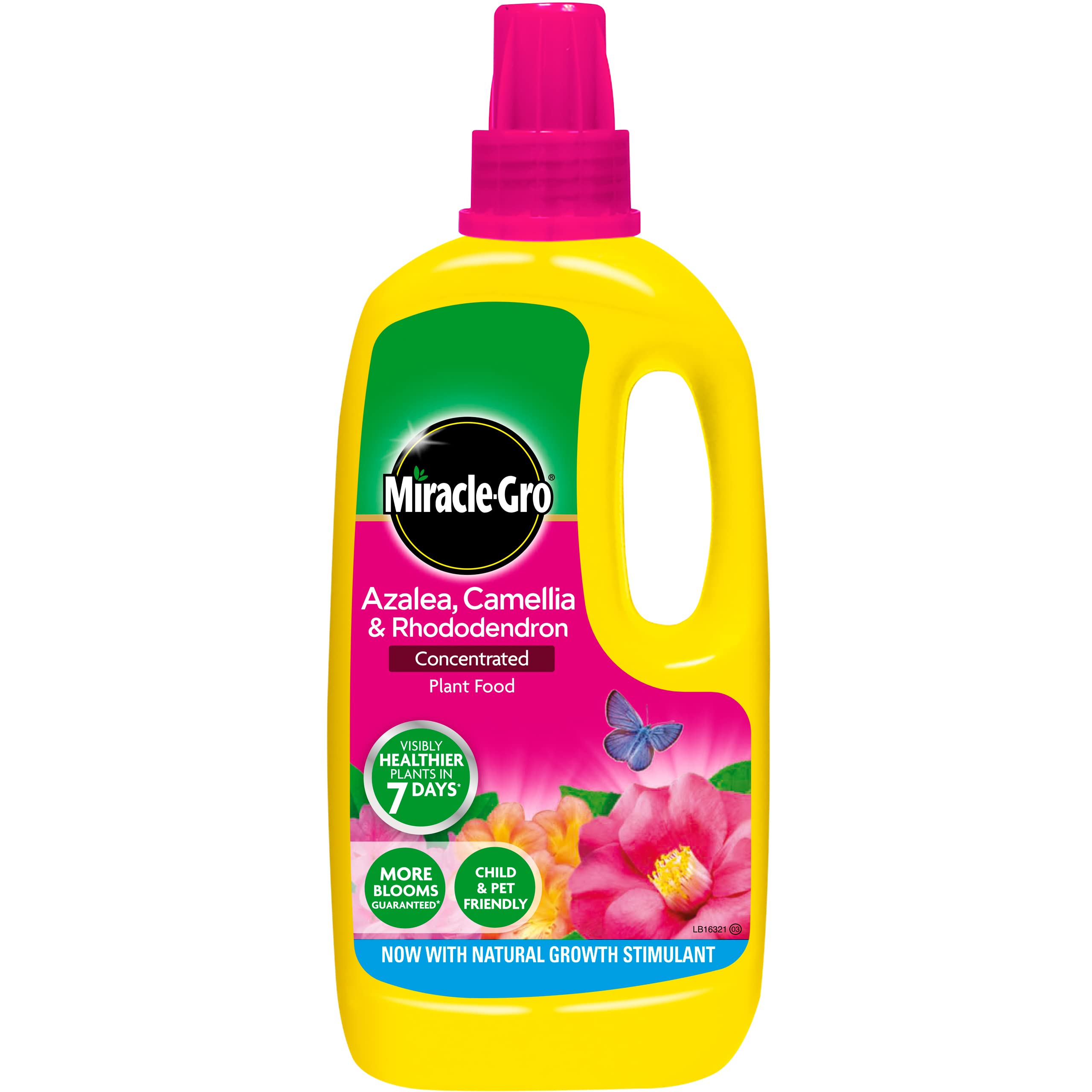 Miracle-Gro Azalea, Camellia & Rhododendron Concentrated Liquid Plant Food, 1 Litre