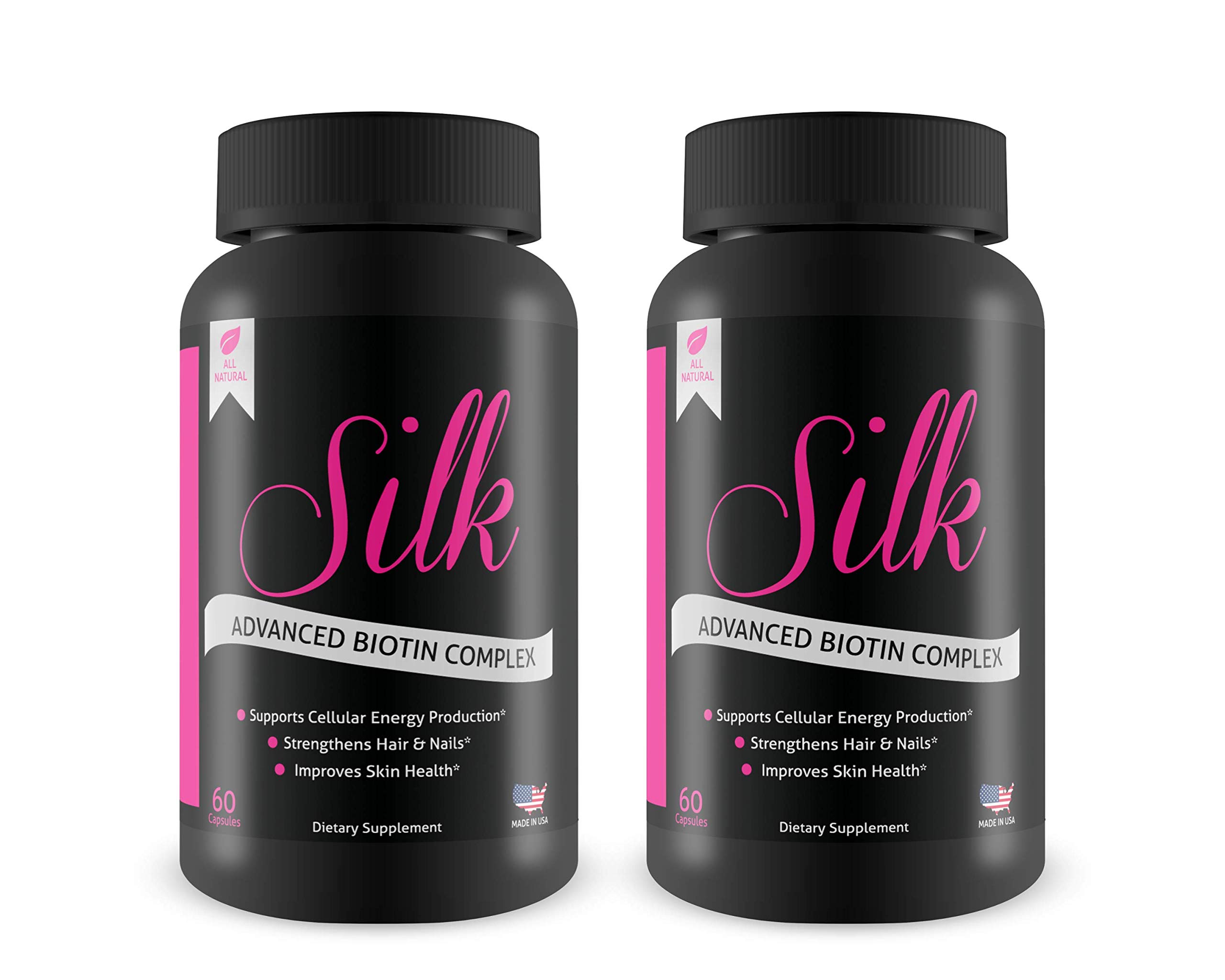 Silk Advanced Biotin Complex Promotes Stronger Longer Hair Healthier Skin Ultimate Nail Strength 120ct Buy Online In Faroe Islands At Faroe Desertcart Com Productid 62044164