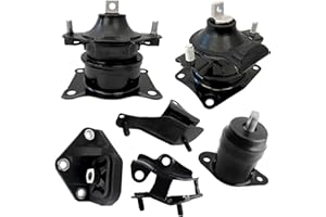GDYDI Set of 6，Engine Motor and Transmission Mount Kit Compatible with 2003-2007 Accord 2.4L, Replaces# A4526HY A4517 A4509 A4542 A4516 A4510