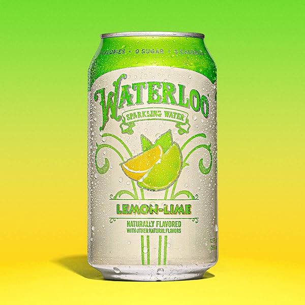 WATERLOO SPARKLING WATER WATERLOO LEMON-LIME SPARKLING WATER, 12 FL OZ