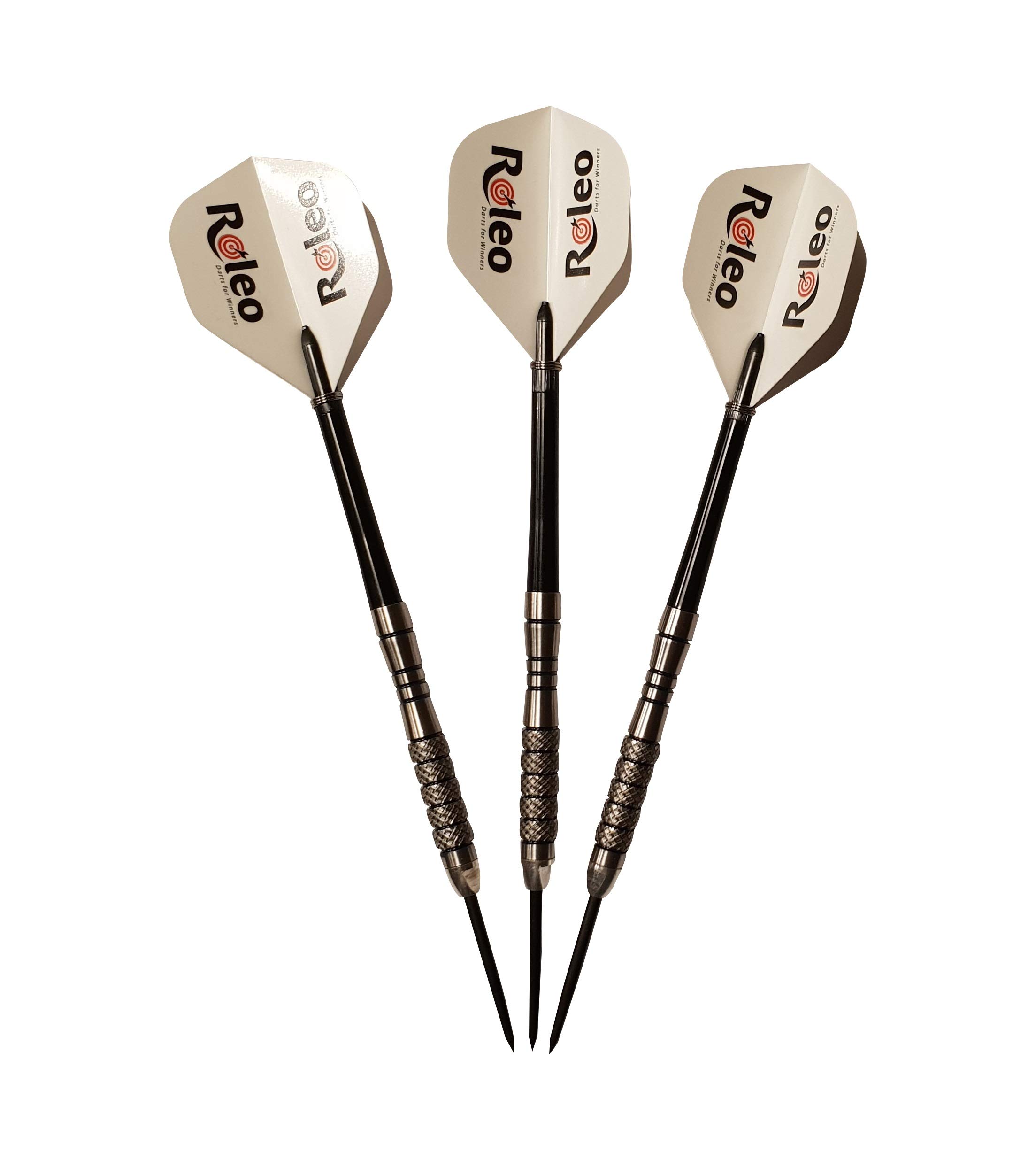 Roleo Professional Steel Darts 80% Tungsten Set of 3 16 g Including Box