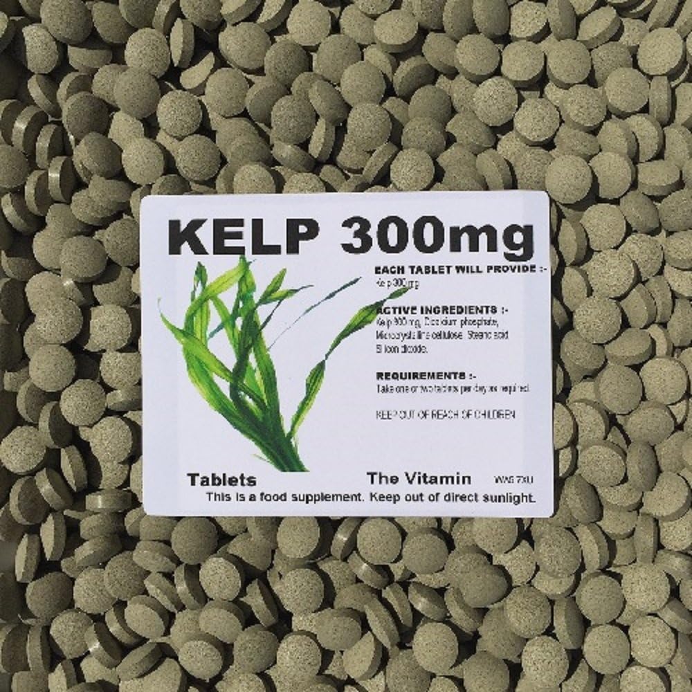 The Vitamin Kelp 300mg (365 Tablets - Bagged)