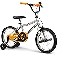 Huffy Kids 12/16 Inch Bikes, Ideal for Ages 3+. Beginner Level Riding, Multiple Color Options Available, Playful and Fun Details, Removable Training Wheels, Durable, Adjustable Comfort