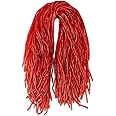 Dee Best Strawberry Flavored Red String Licorice Candy | Mouthwatering Soft, Chewy Extra Long Shoestring Licorice Vine Laces Old Fashioned Candy | Great For Decorating Too | 32 Ounces